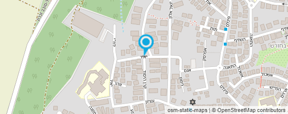 מפת הגעה אל גנון אורנה