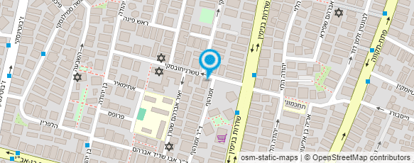 מפת הגעה אל הררי רחל