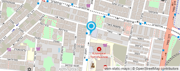 מפת הגעה אל פרופ' אלי אילנה