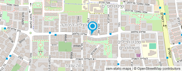 מפת הגעה אל גן מרים