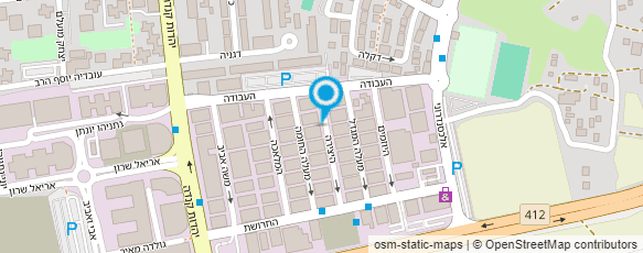מפת הגעה אל מסגרית חביב