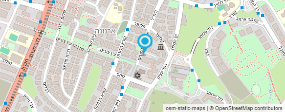 מפת הגעה אל י.ד. ירדן אלון ניהול נכסים ובנין בע"מ