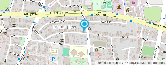 מפת הגעה אל גן דינה