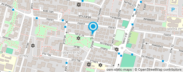 מפת הגעה אל גן בתיה