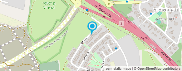 מפת הגעה אל ד"ר אלינוער רוזן