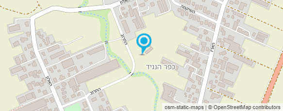 מפת הגעה אל נגריית חן