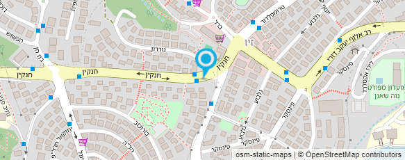 מפת הגעה אל הצוציקים בגן אוריאל