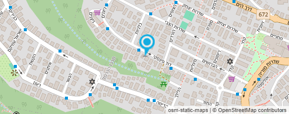 מפת הגעה אל גרוזברד עופר