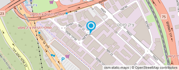 מפת הגעה אל מוסך שבתאי שמר מפת הגעה אל מוסך שבתאי שמר