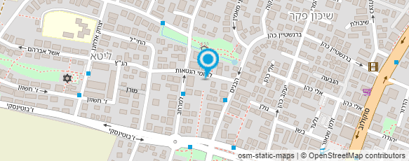 מפת הגעה אל מרכוס צבי חברה לבנין בע"מ