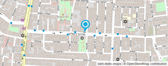 מפת הגעה אל "שלטים מצויירים"