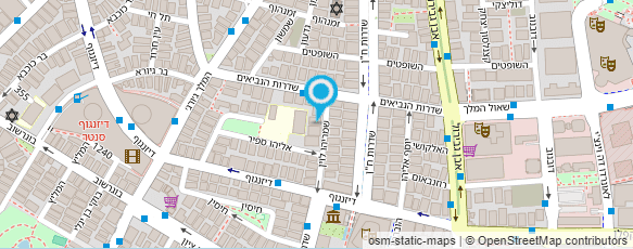 מפת הגעה אל אולפן קולינג