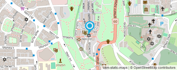 מפת הגעה אל שמעיה-כל תשמישי קדושה