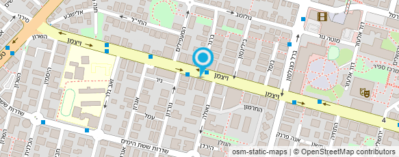 מפת הגעה אל עיצוב שיער אריק מפת הגעה אל עיצוב שיער אריק