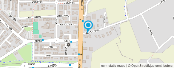 מפת הגעה אל אלון זיידנבנד-מוזאיקה/טרצו