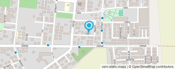 מפת הגעה אל משתלת כרכור