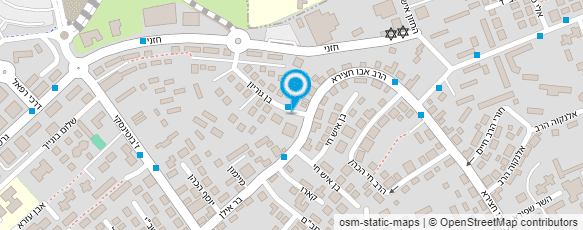 מפת הגעה אל ש.ב. קבלנים