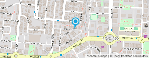 מפת הגעה אל י.ש.א.מעבדת שיניים