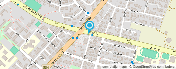 מפת הגעה אל מכבסת קלין פסט