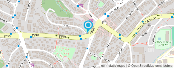 מפת הגעה אל מזנון הדקל