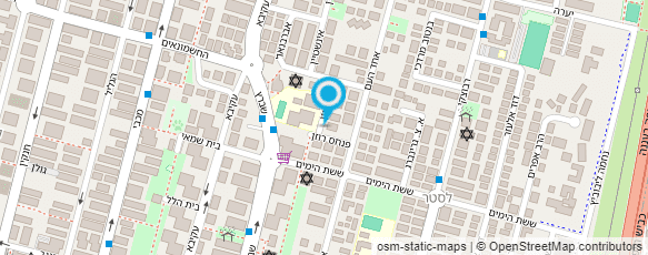 מפת הגעה אל קובוס תוכנות בנין