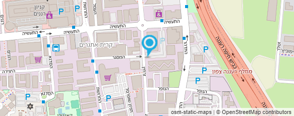 מפת הגעה אל קריף תקשורת בע"מ