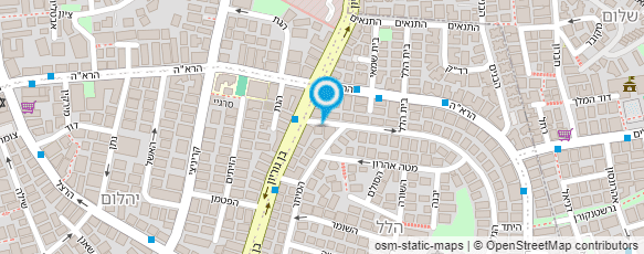 מפת הגעה אל פיאות דניאל - דוד פרץ