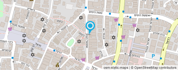 מפת הגעה אל אהרון בני נוט'