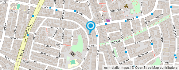 מפת הגעה אל בן צבי משה