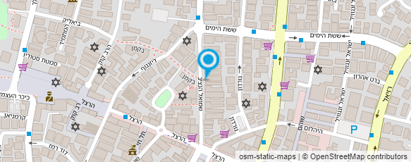 מפת הגעה אל קאופמן דוד נוט'