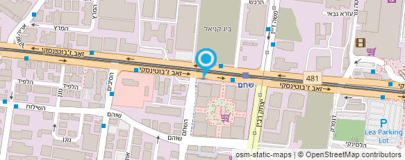 מפת הגעה אל קירשבלום מנחם מפת הגעה אל קירשבלום מנחם