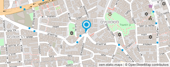 מפת הגעה אל תופרת מרגריטה