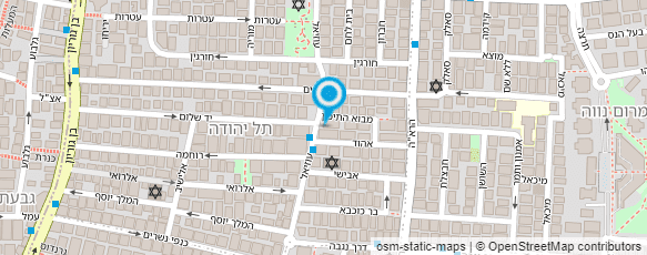 מפת הגעה אל מינימרקט יצחק אהרון