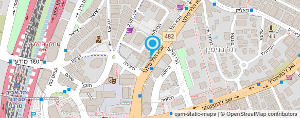 מפת הגעה אל עופר פריד - בלש פרטי