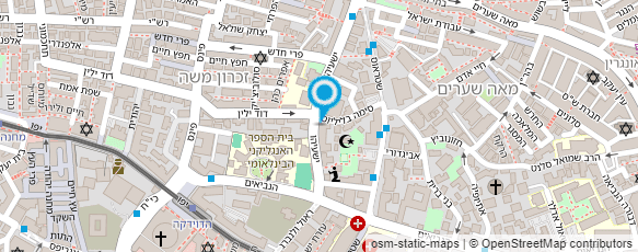 מפת הגעה אל מכולת ישעיהו