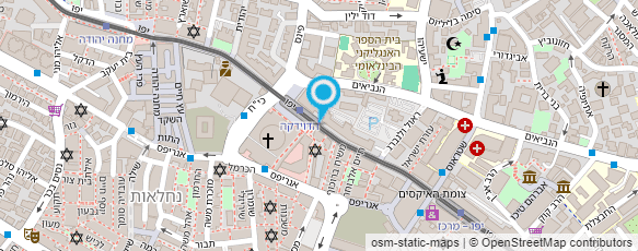 מפת הגעה אל ערוץ הבדים