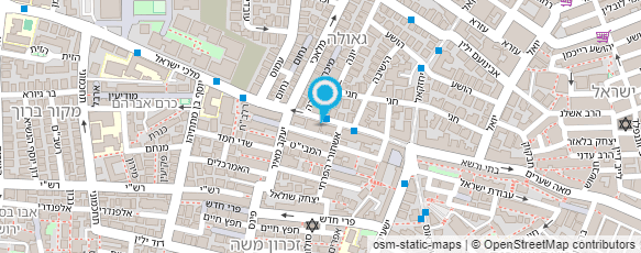 מפת הגעה אל נעלי מרטי