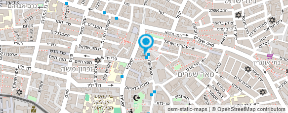 מפת הגעה אל מרכז רפואי שטראוס