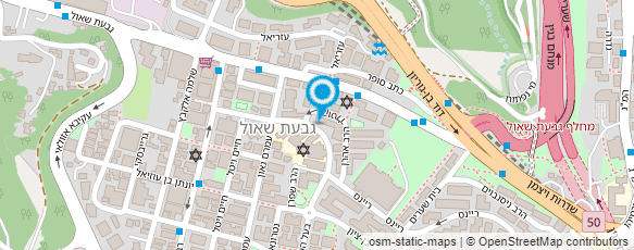 מפת הגעה אל בית הוראה "תכלת מרדכי"