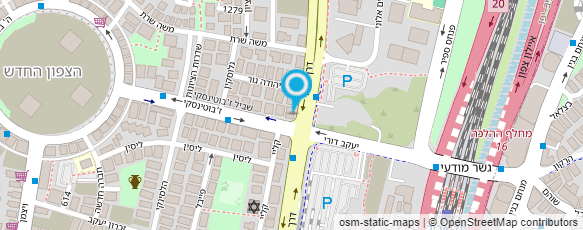 מפת הגעה אל פרופ' זליקובסקי אביגדור