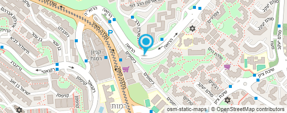 מפת הגעה אל ישיבה גדולה נחלת - משה