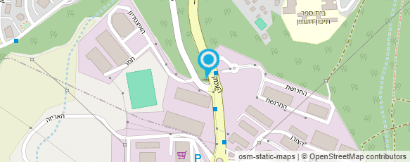 מפת הגעה אל המרכז לאבחון וייעוץ שקומי