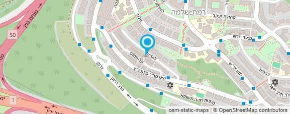 מפת הגעה אל נעלי רמות