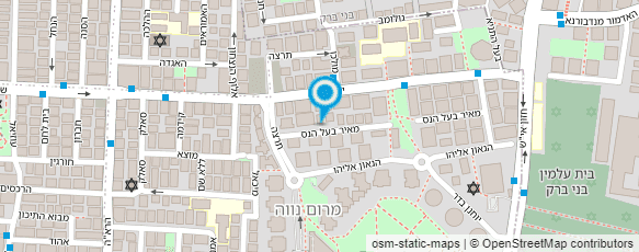 מפת הגעה אל גן לינה