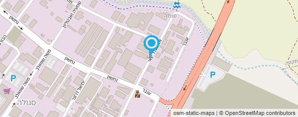 מפת הגעה אל ב. רומן סוכנויות יבוא ושיווק בע"מ