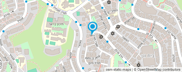 מפת הגעה אל בית יעקב