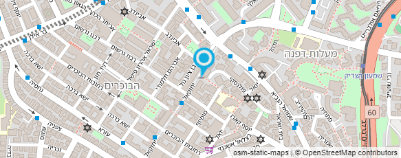 מפת הגעה אל הבית לאשה החרדית