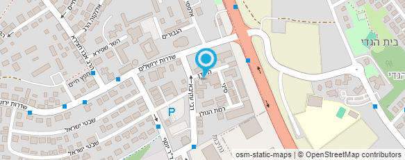 מפת הגעה אל יואב אשורי אלומיניום