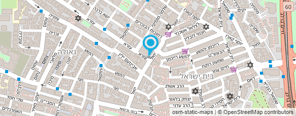 מפת הגעה אל בד"ץ לעדה החרדית הספרדית מפת הגעה אל בד"ץ לעדה החרדית הספרדית
