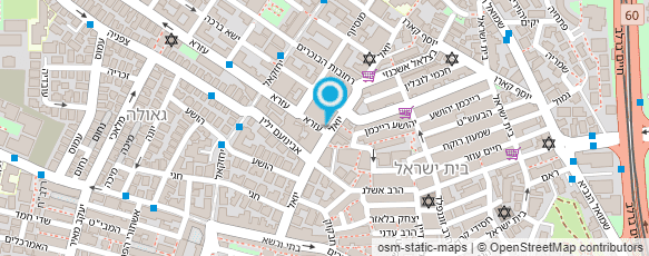 מפת הגעה אל בית הוראה לעדה החרדית הספרדית מפת הגעה אל בית הוראה לעדה החרדית הספרדית